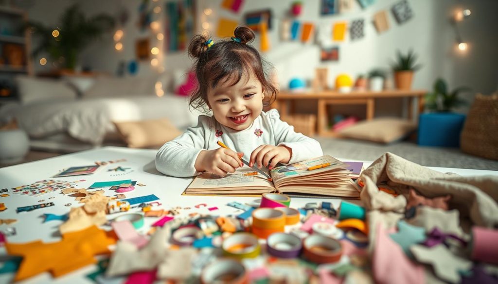 Creative Toddler Junk Journal Activities