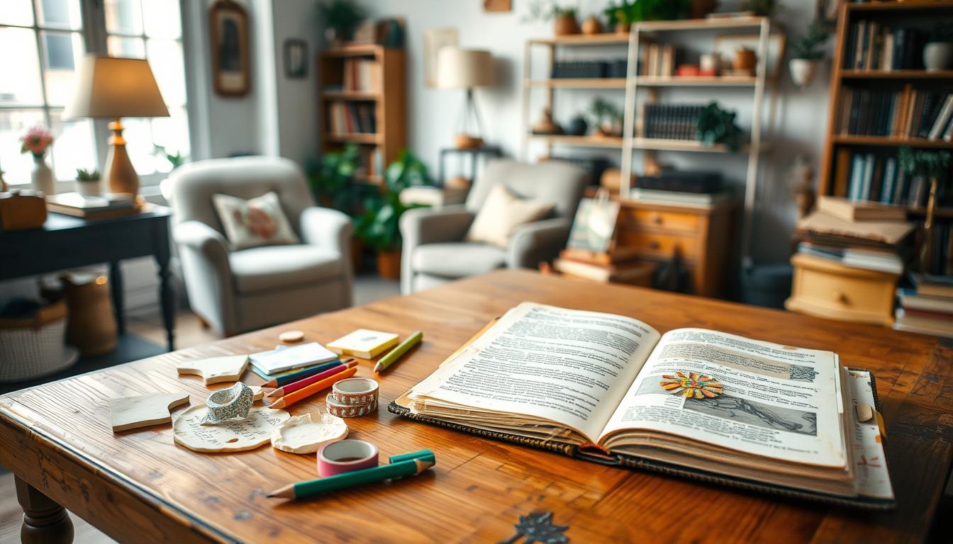 How Making a Junk Journal Can Calm a Busy Mind