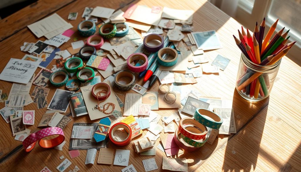 children's junk journal supplies