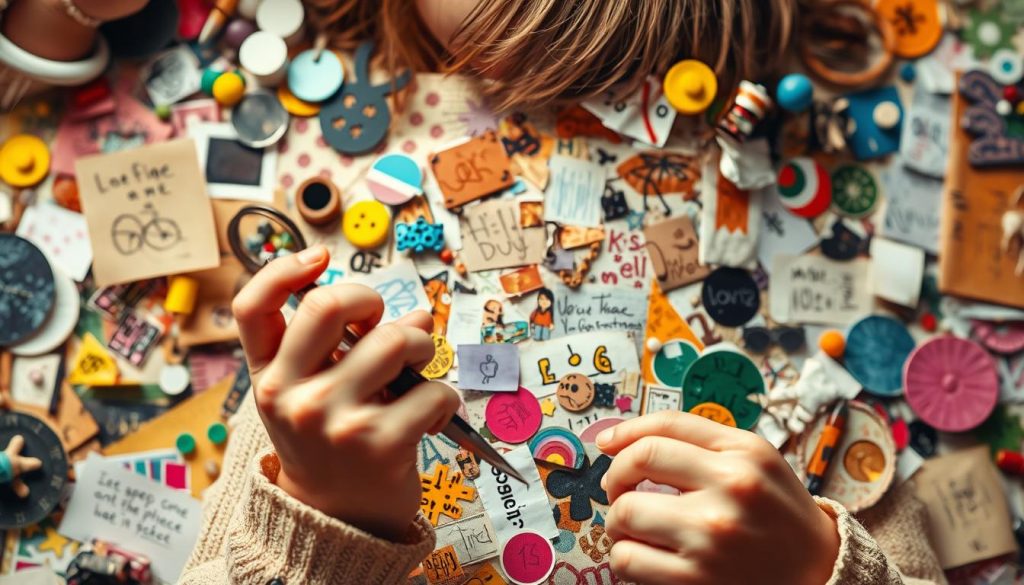 cognitive development through junk journaling