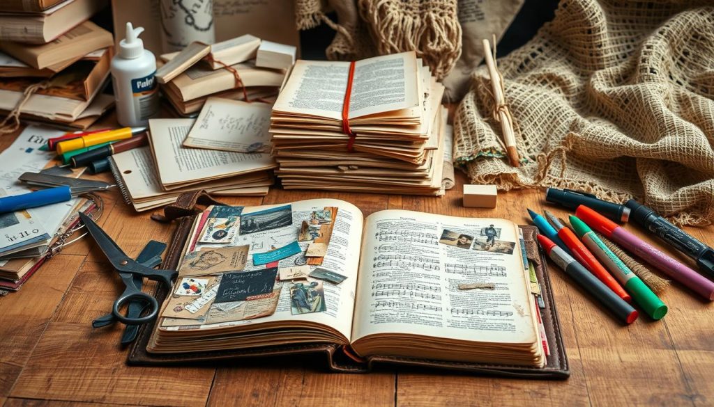junk journaling materials