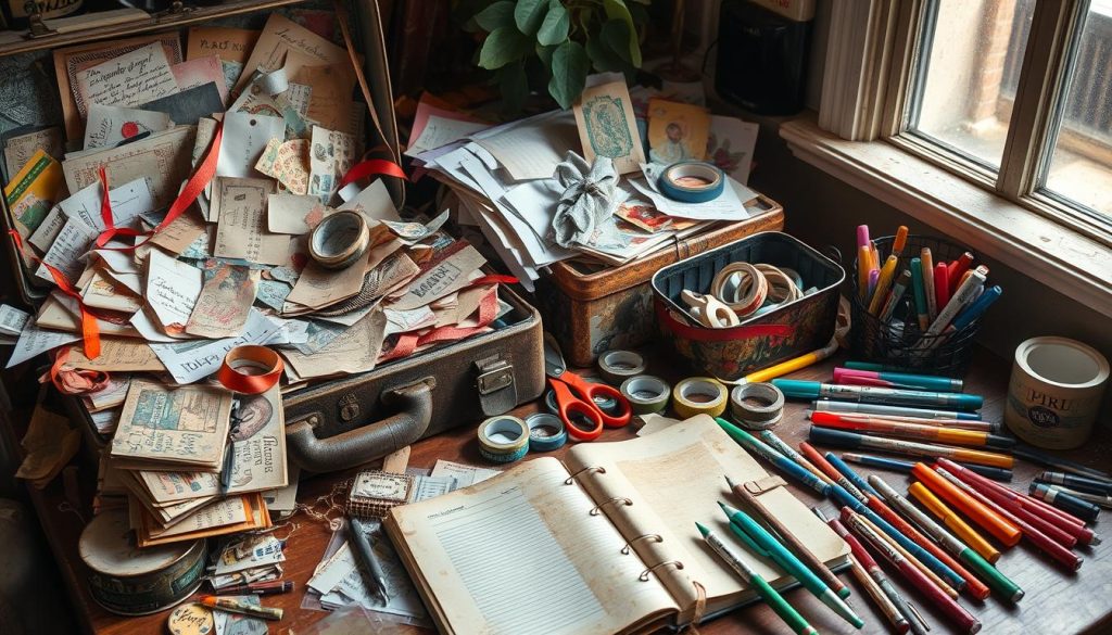 junk journaling supplies