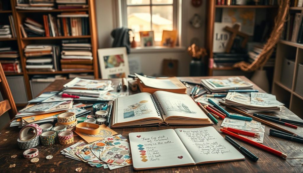 junk journaling supplies for kids