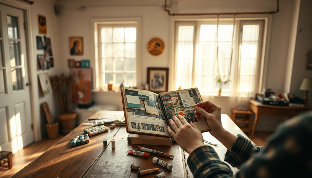 mindful junk journaling