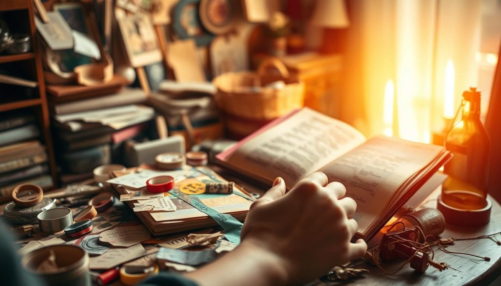 therapeutic benefits of junk journaling